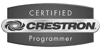 Crestron Certified Programmer Logo Grey